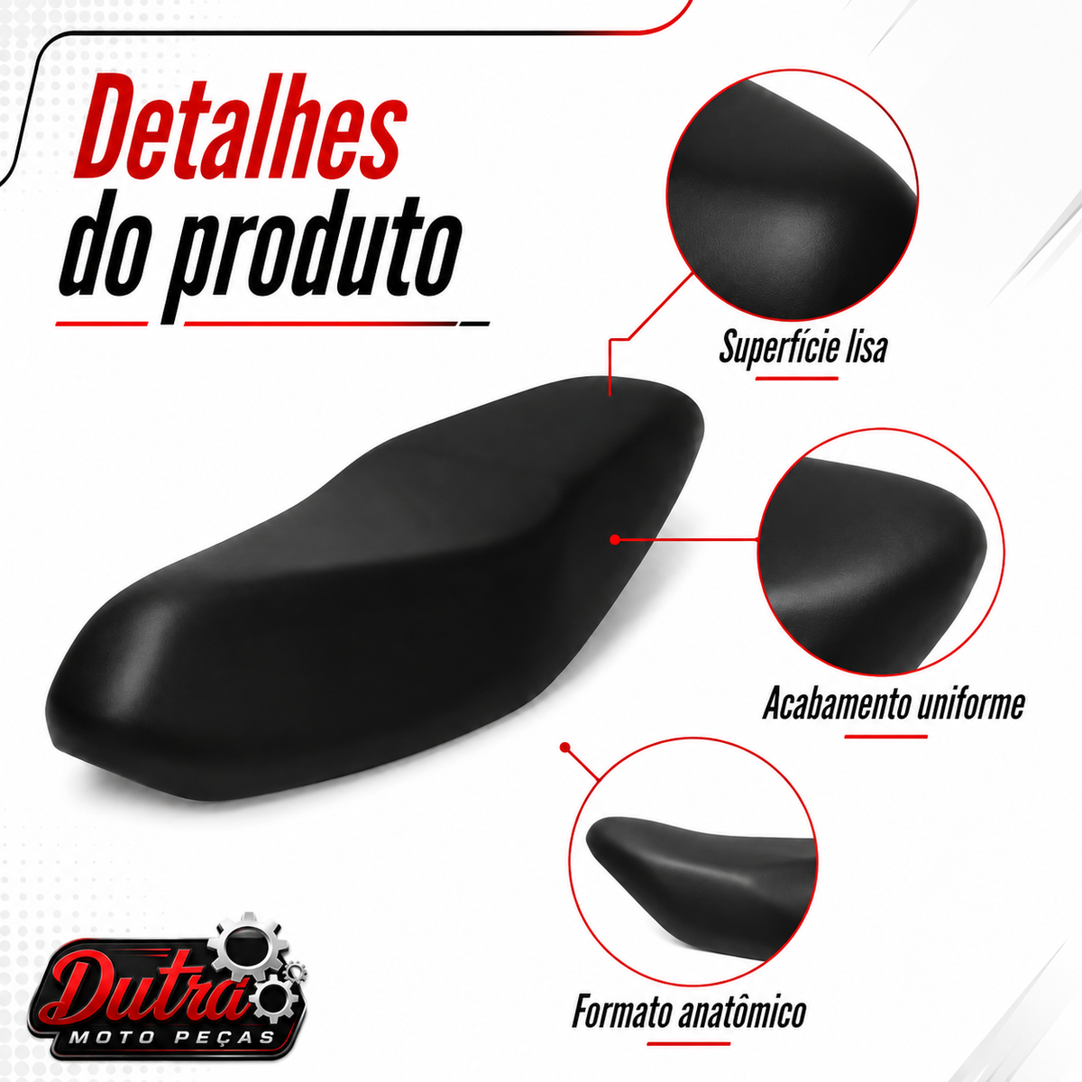 Capa De Banco Honda Biz 100 110 125 2017 a 2022 Resistente Reposição