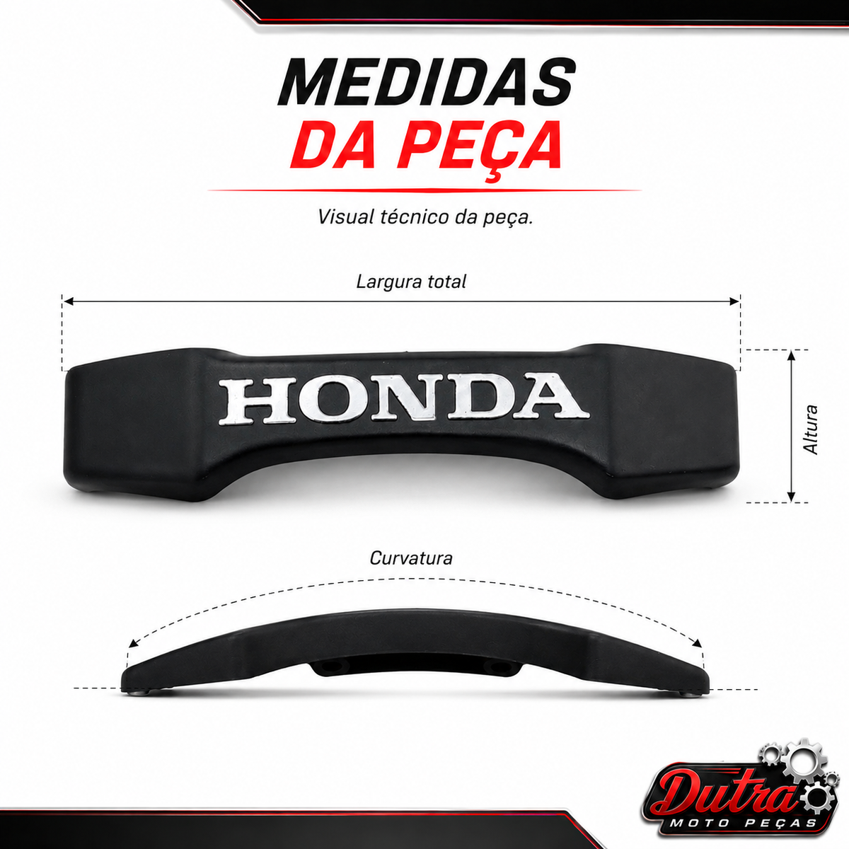 Emblema Frontal Logo Honda CG Titan 150 2004 a 2008 Fan 150 2009 a 2013