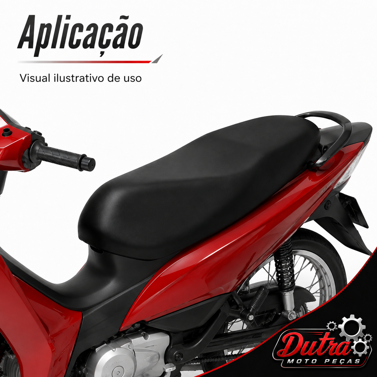 Capa De Banco Honda Biz 100 110 125 2017 a 2022 Resistente Reposição