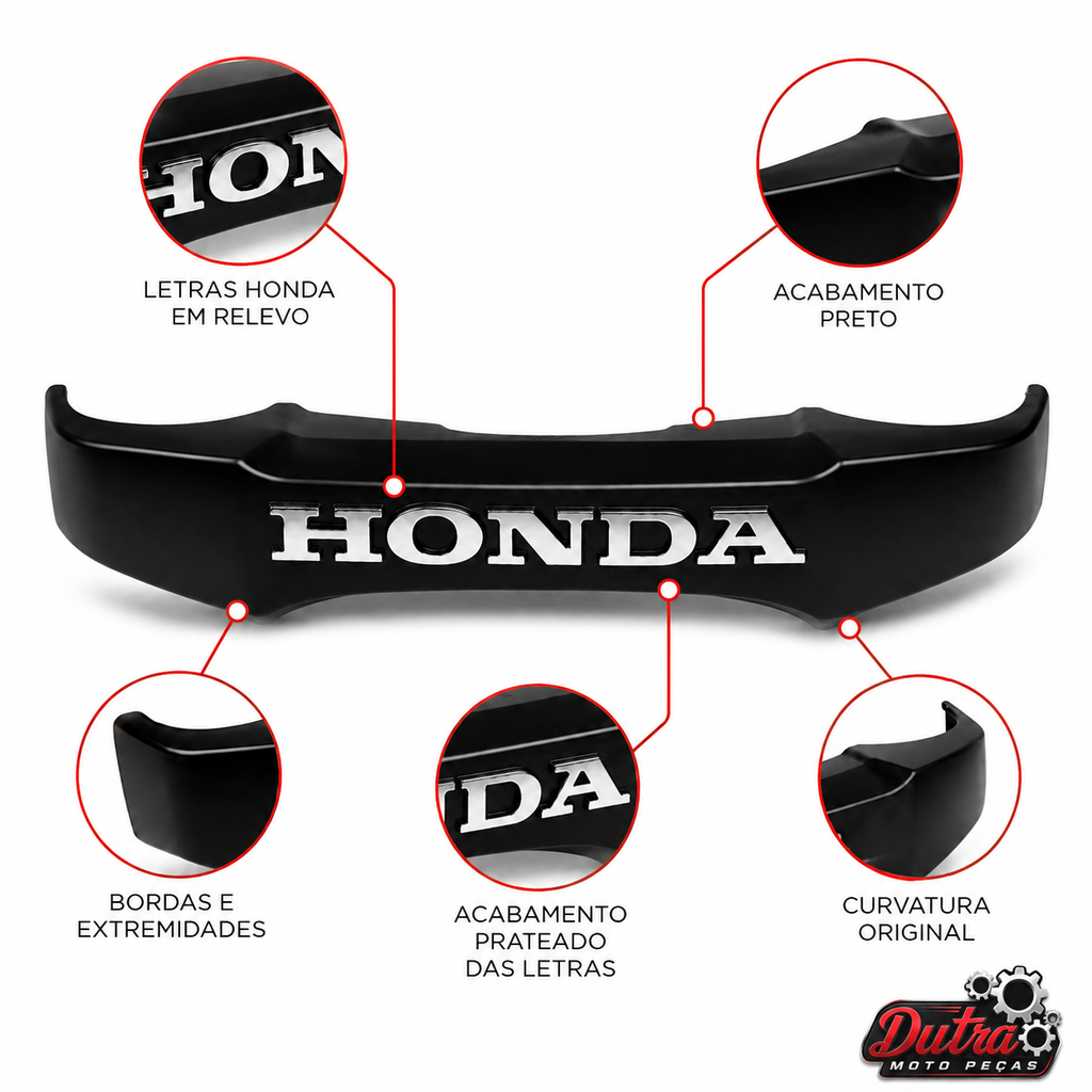 Emblema Honda Fontral Cg Titan 125 2000 2004 Fan 2006 2008