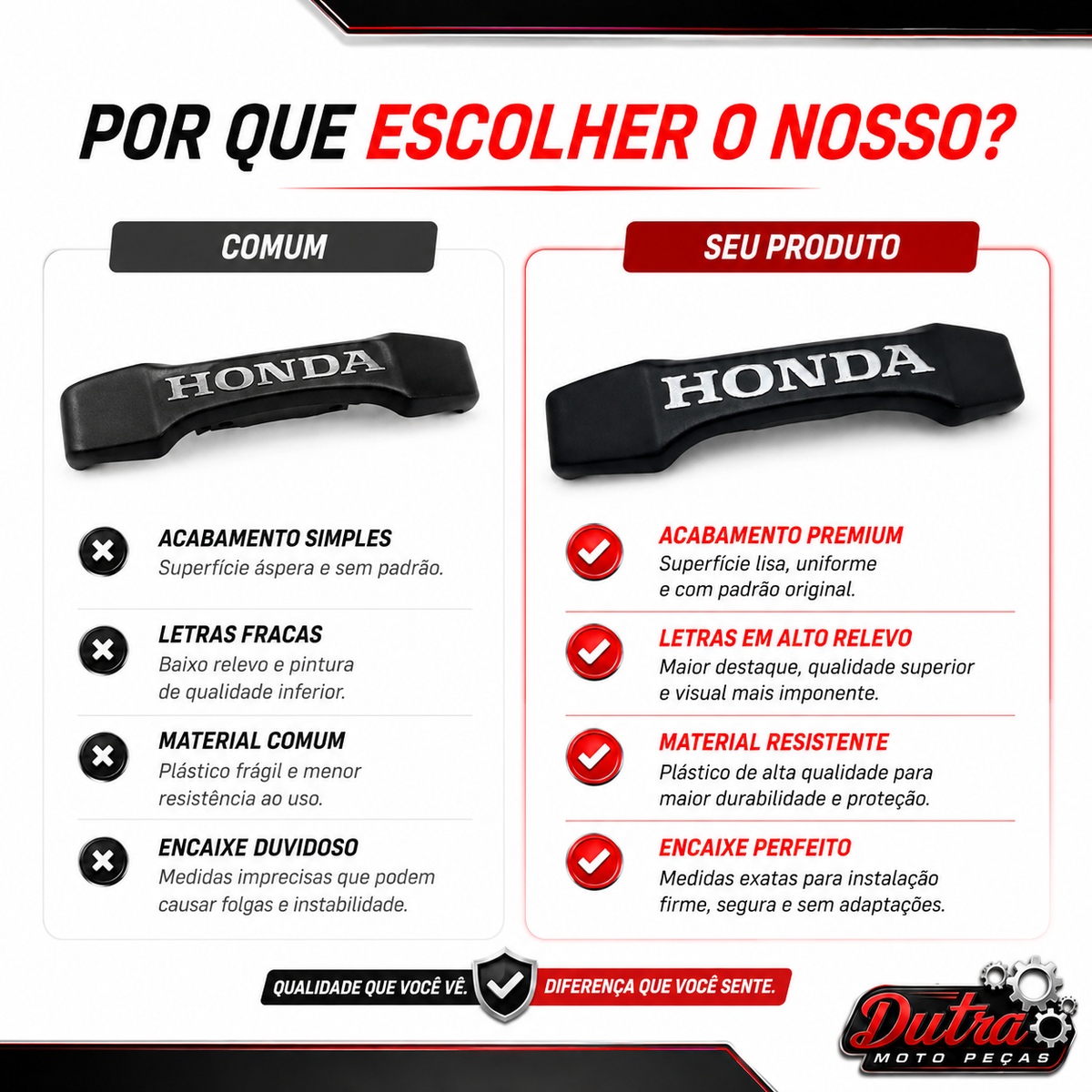 Emblema Frontal Titan 150 2004 a 2008 Fan 150 2009 a 2013 Prata