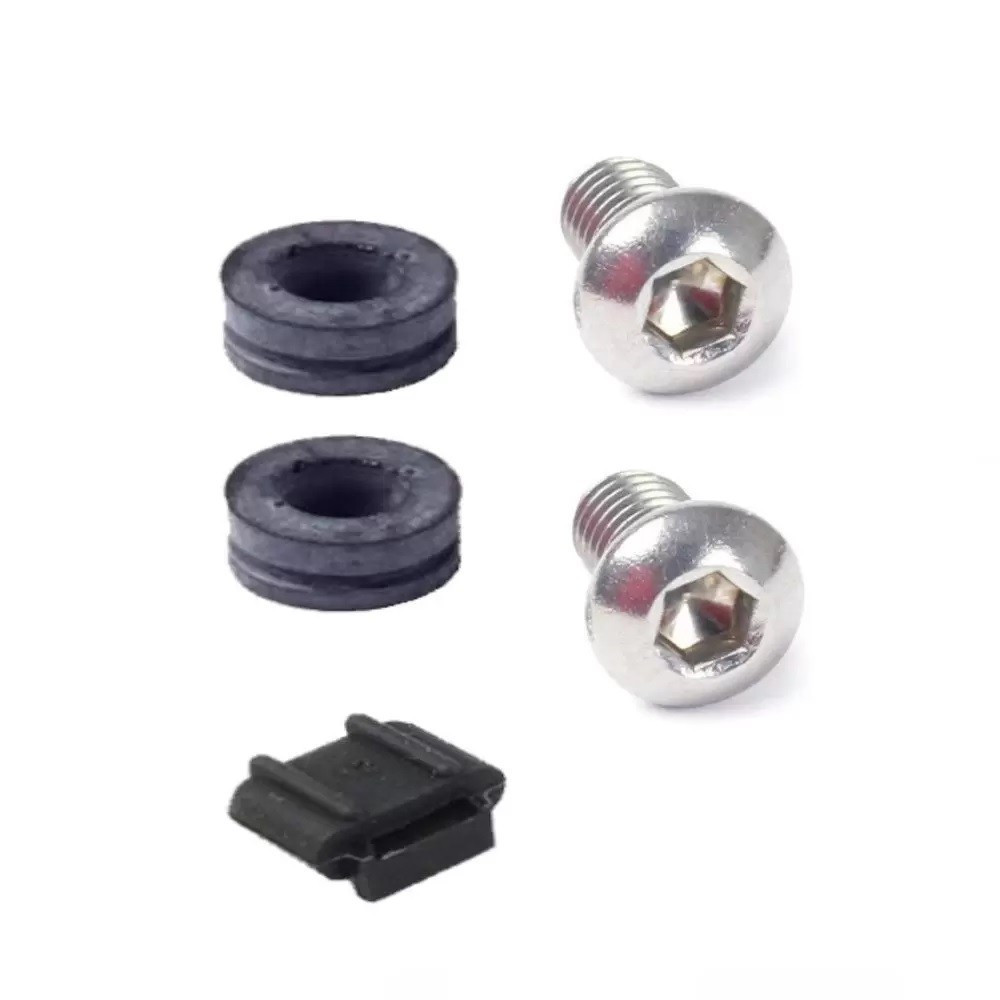 Kit Parafuso Bucha Borracha Protetor Escapamento Honda Biz 125 CG Titan 125 150 160 CB300 Twister