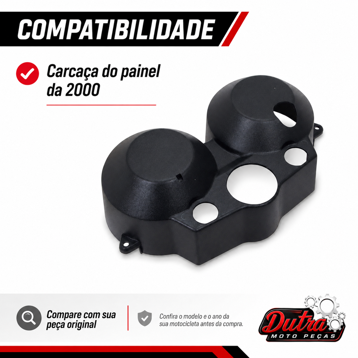 Carcaça Capa Painel Honda CG Titan 125 2000 a 2004 Reposição