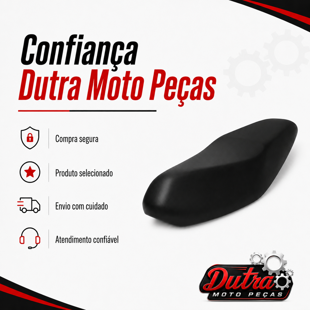 Capa De Banco Honda Biz 100 110 125 2017 a 2022 Resistente Reposição