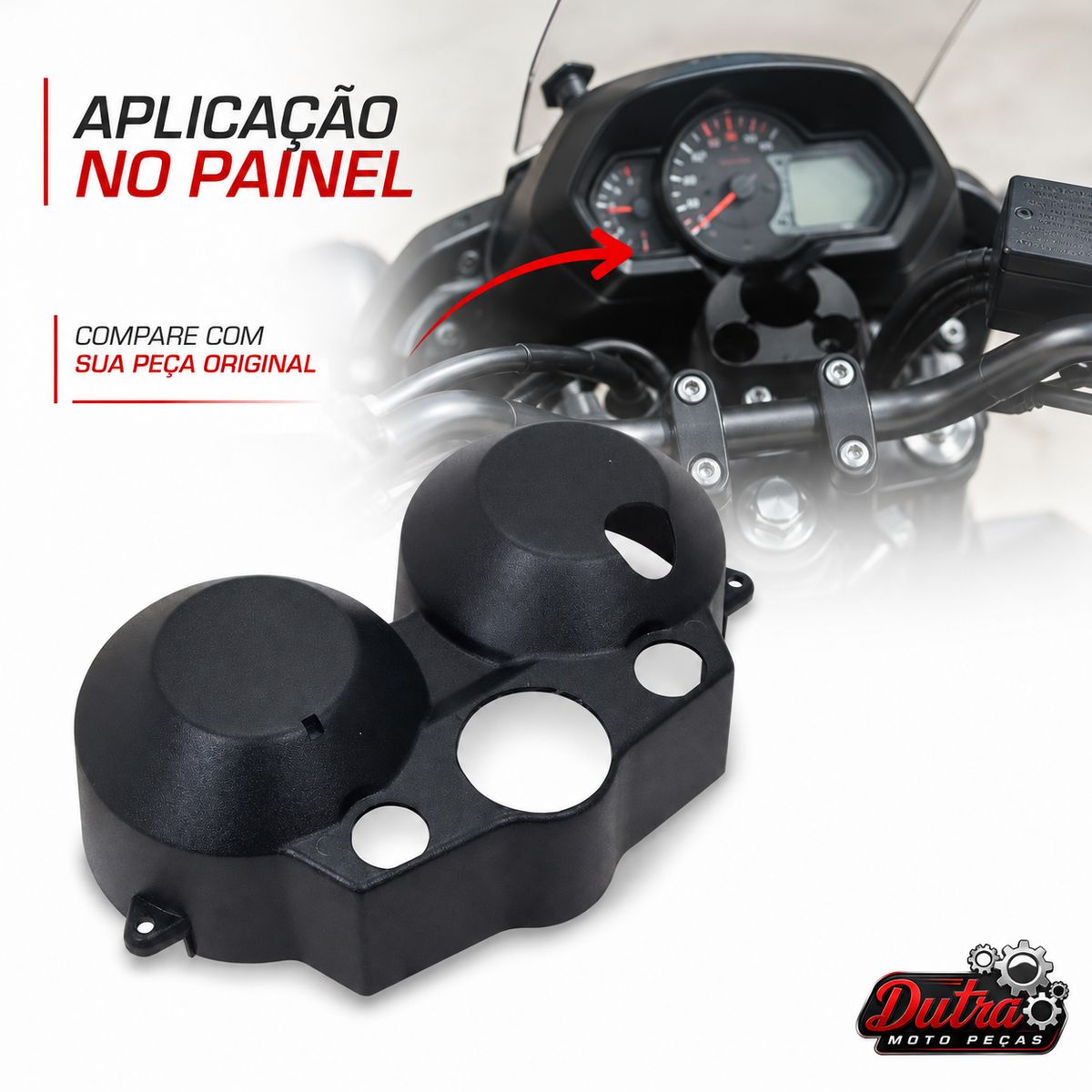 Carcaça Capa Painel Honda CG Titan 125 2000 a 2004 Reposição