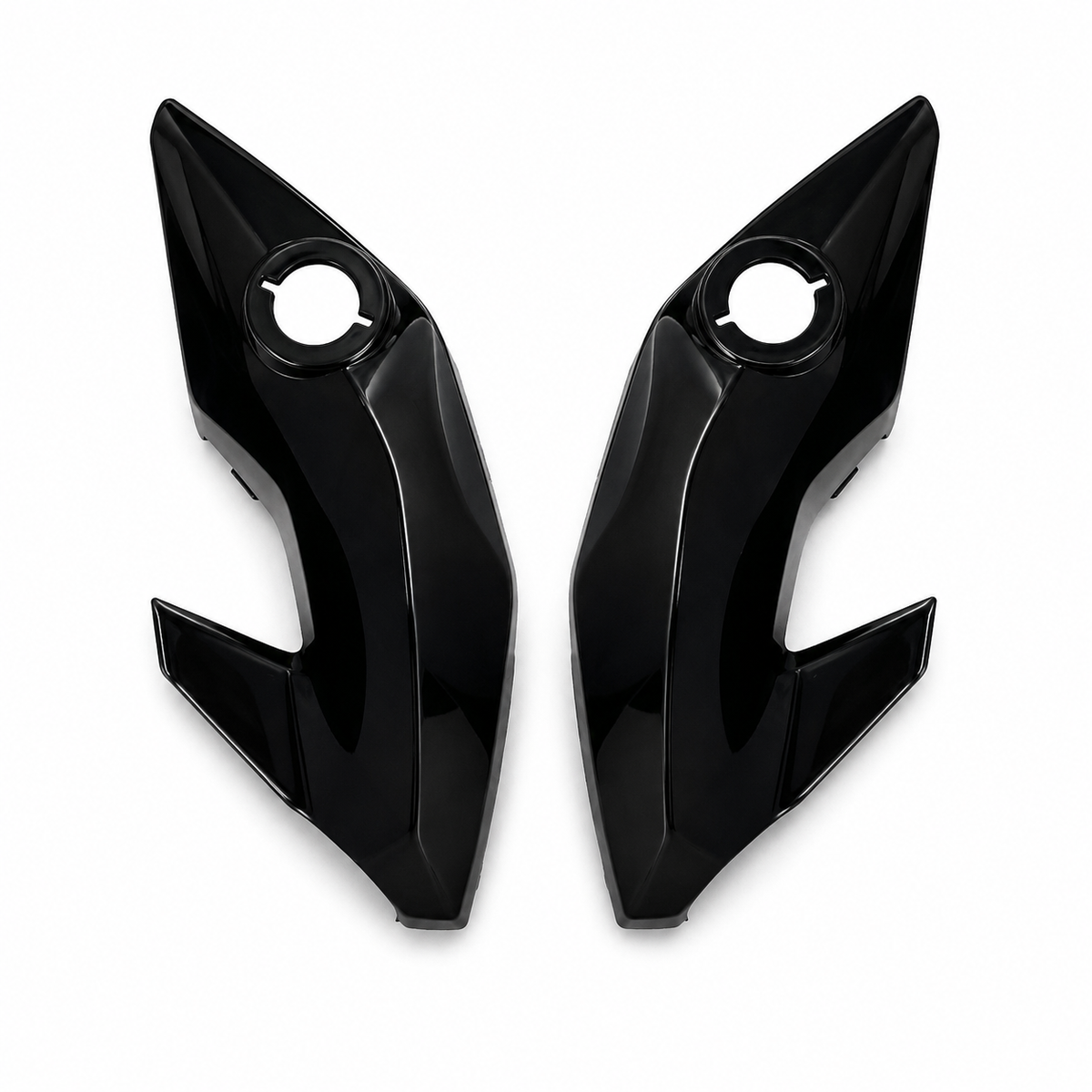 Par Bananinhas Carenagem Lateral Farol Honda CG Titan 150 Fan 125 150 160 2014 a 2021