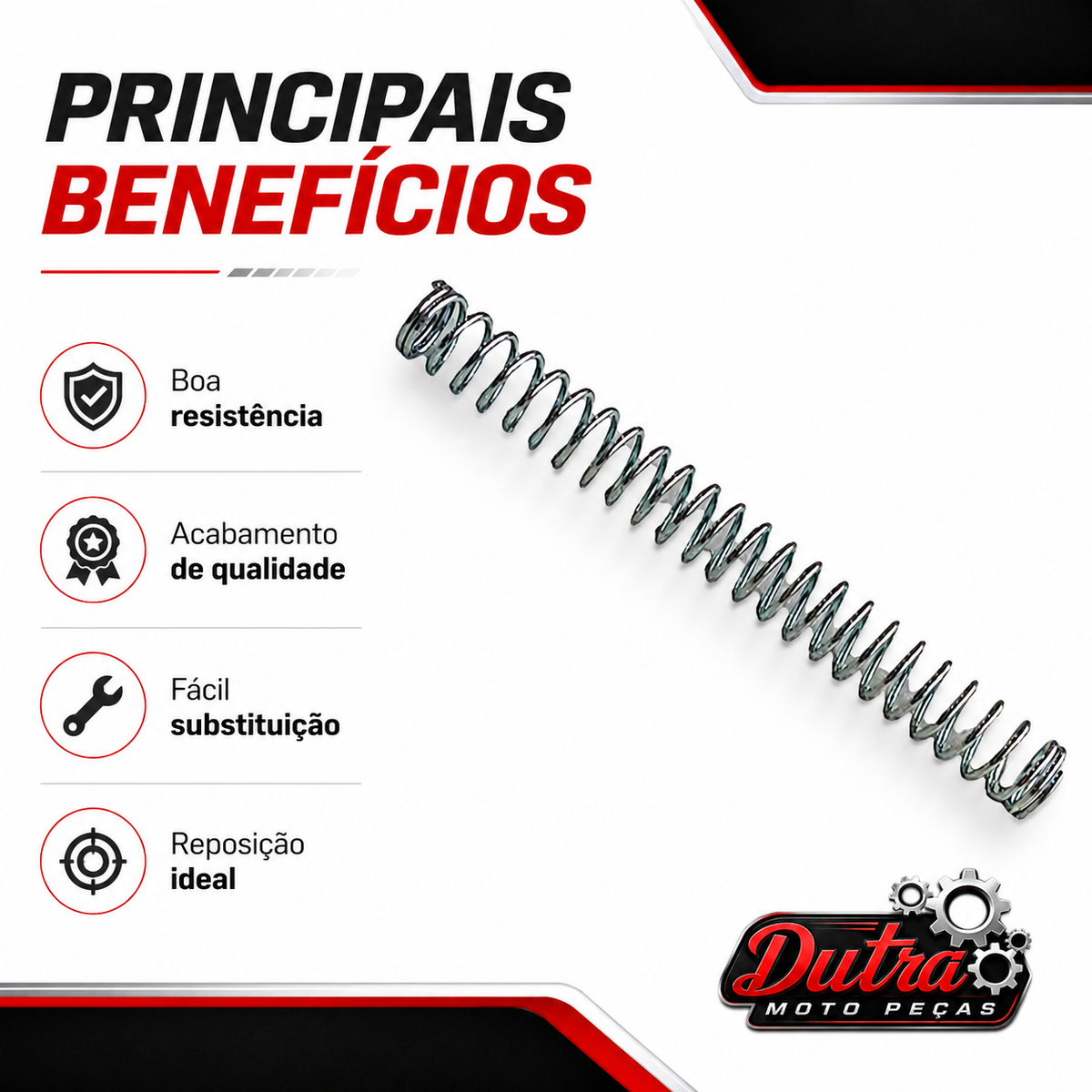 Mola Pedal De Freio Titan 125 150 Biz 100 125 CBX 200 NXR 125 150 Pop 100 110 Suzuki Yes XTZ 125