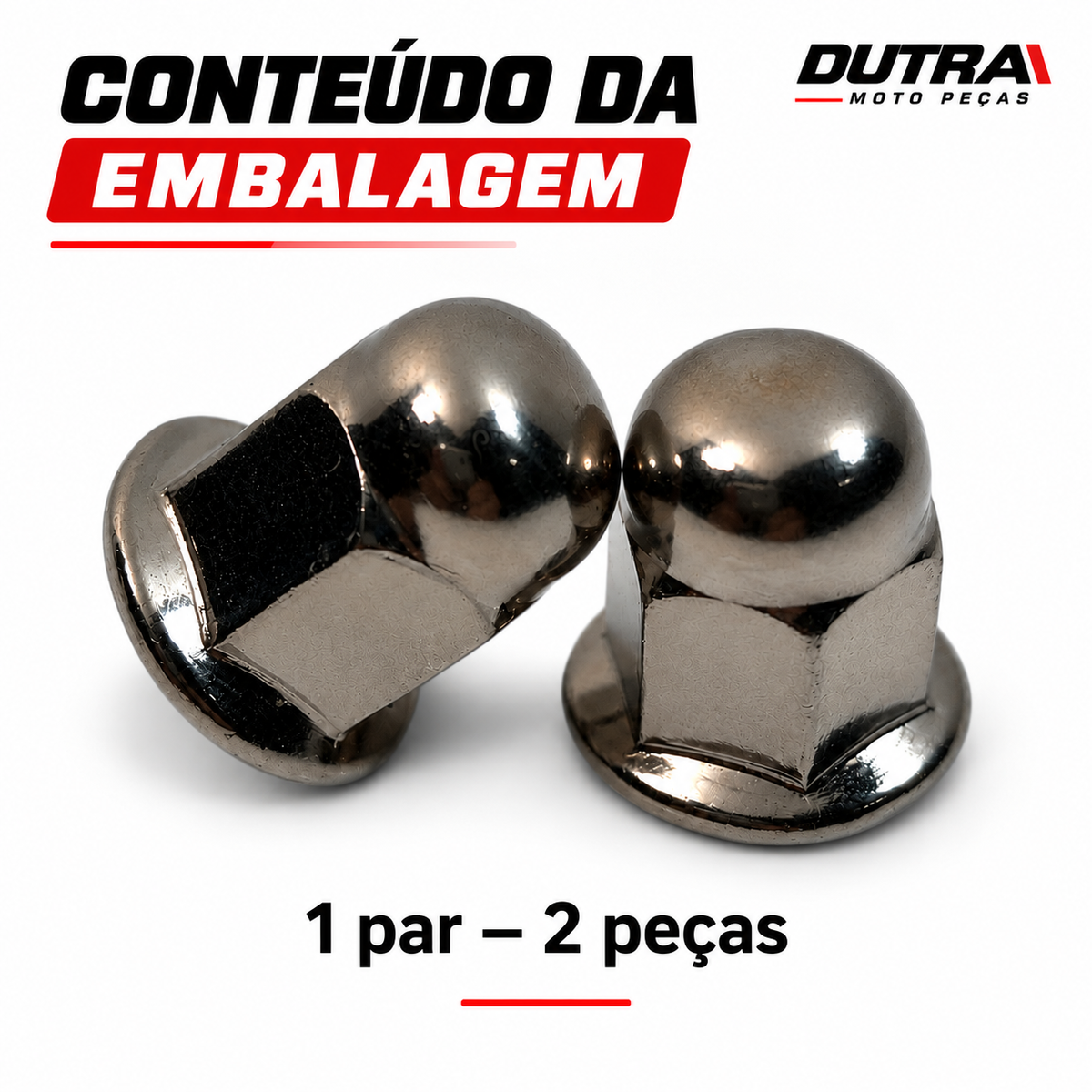 PAR PORCA CEGA FIXAR ESCAPE 8MM FAN 125 150 160 TITAN FAN 150 04-12 START BROS CB300 TWISTER TORNADO