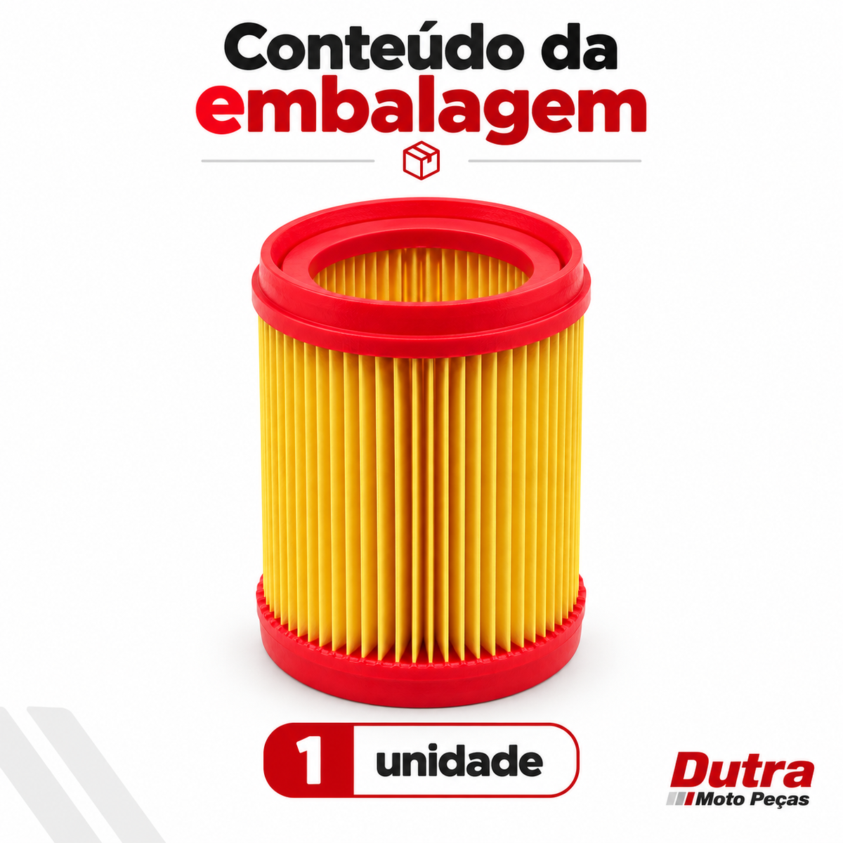 Filtro de ar Titan Cg 150 Honda 2004 Até 2008 Modelo Original Filtran 1016 - i 54