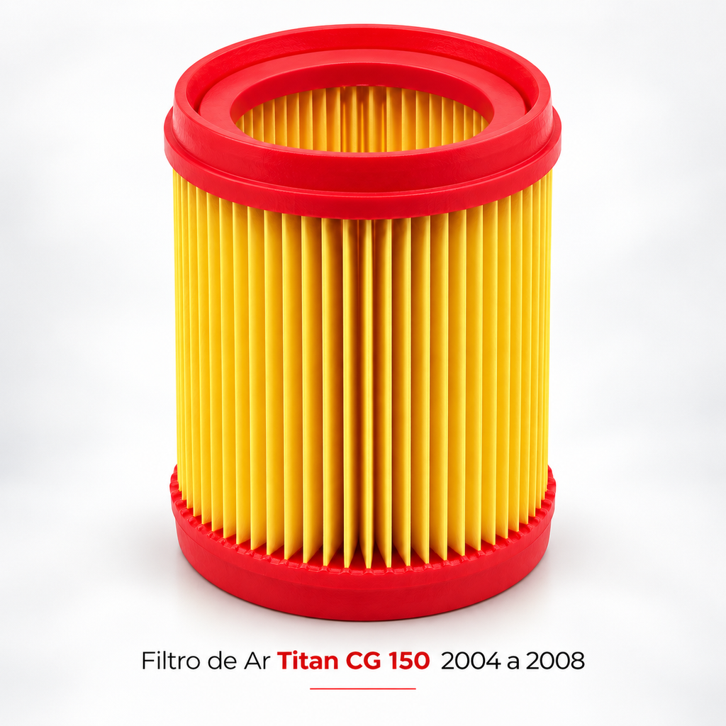 Filtro de ar Titan Cg 150 Honda 2004 Até 2008 Modelo Original Filtran 1016 - i 54