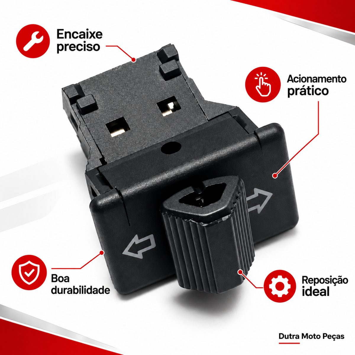 Interruptor Pisca Seta Honda Biz 100 125 Até 2008