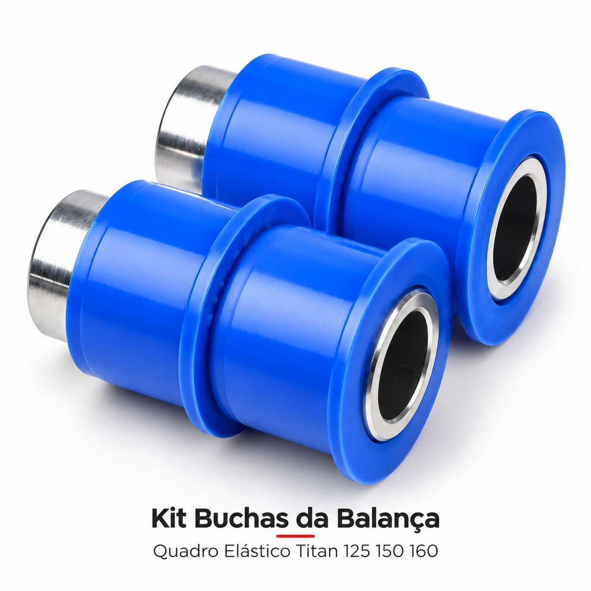 KIT BUCHAS DA BALANÇA QUADRO ELASTICO TITAN 125 150 160