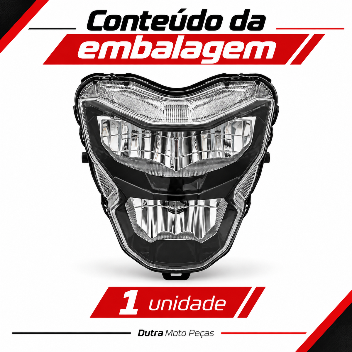 Farol De Led Titan 160 2025 Bros 160 2025 Xre 190 2025 Tornado 250 2025