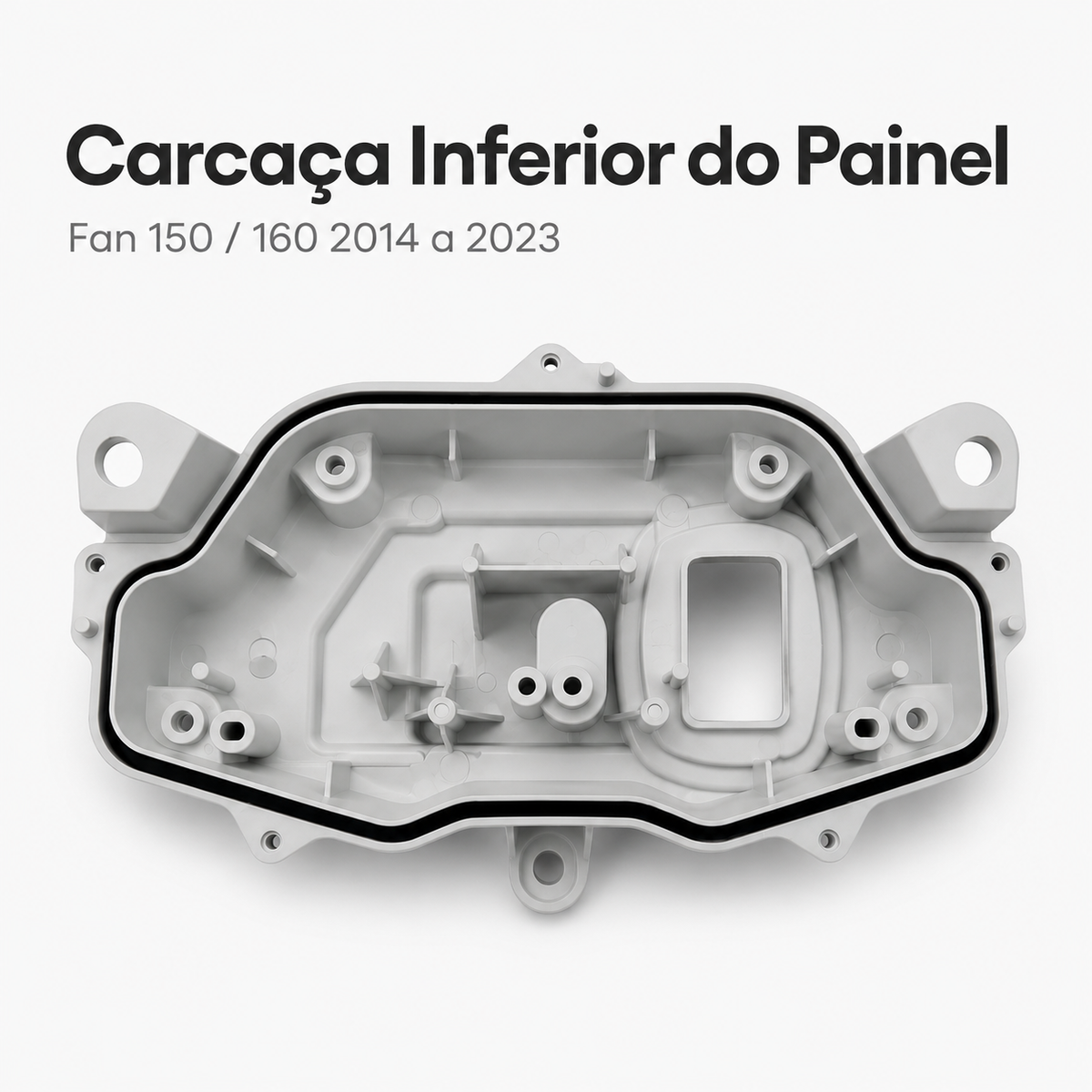 Carcaça Inferior do Painel  Fan 150/160  2014/23 Ns