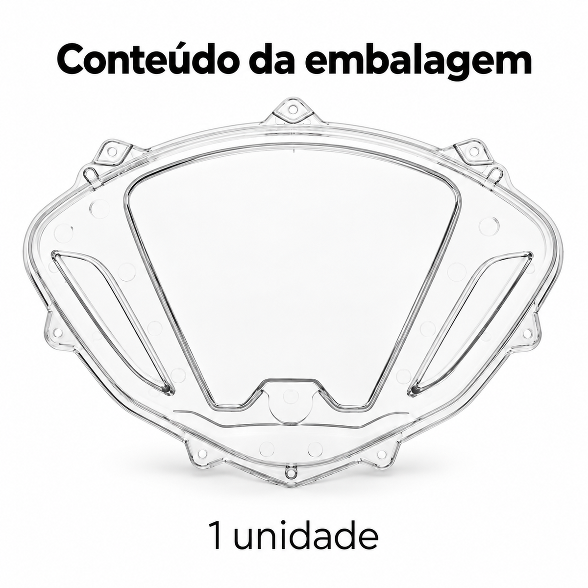 Carcaça Painel Superior Lente Biz 110 2018 a 2023
