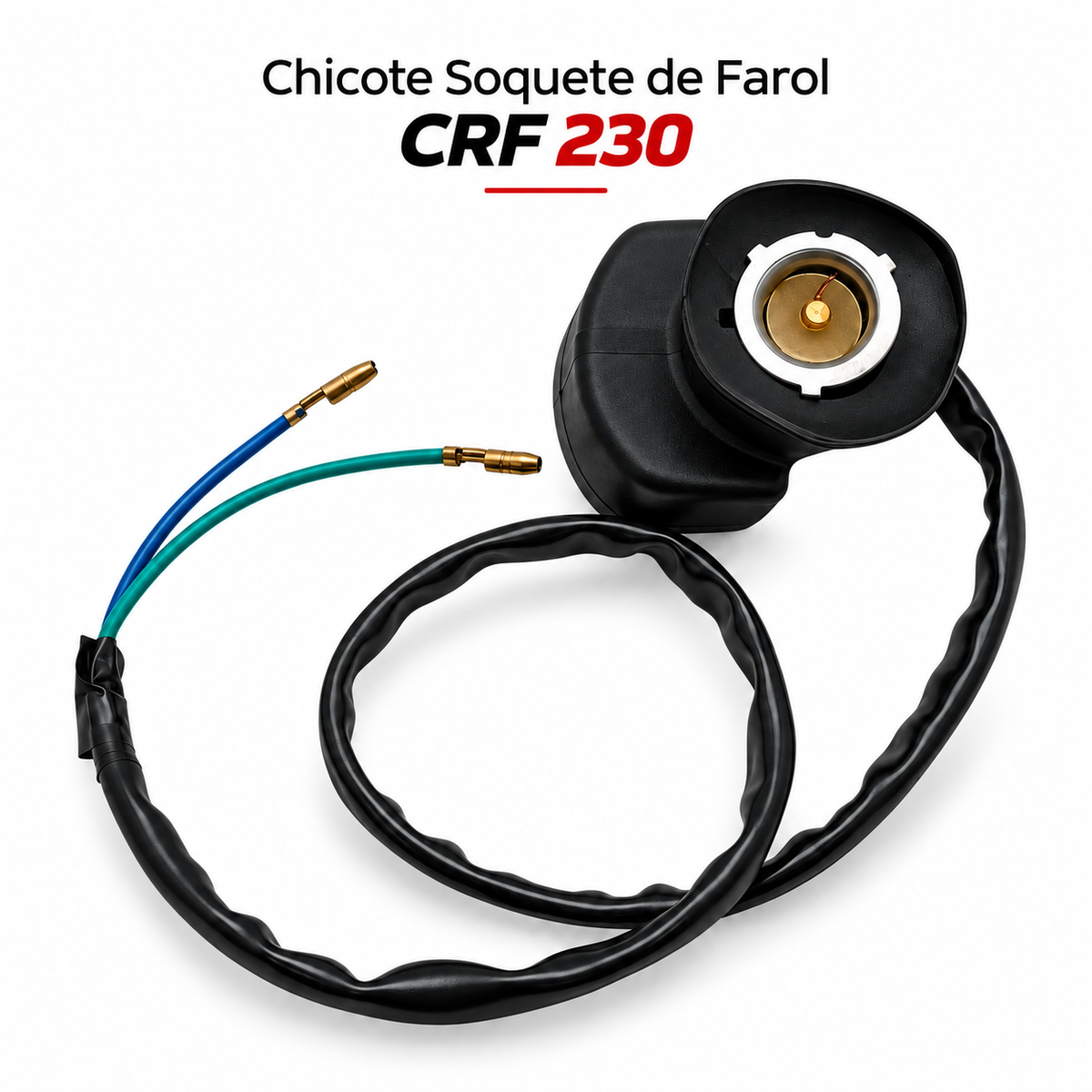 Chicote Soquete De Farol Crf 230