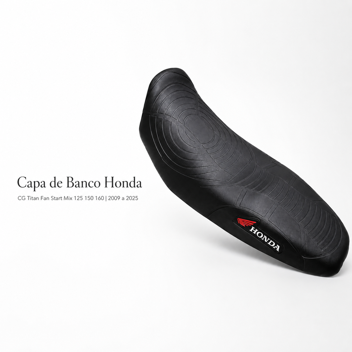 Capa de Banco Moto Honda Cg Titan Fan Start Mix 125 150 160 2009 á 2025 Personalizada Modelo Original