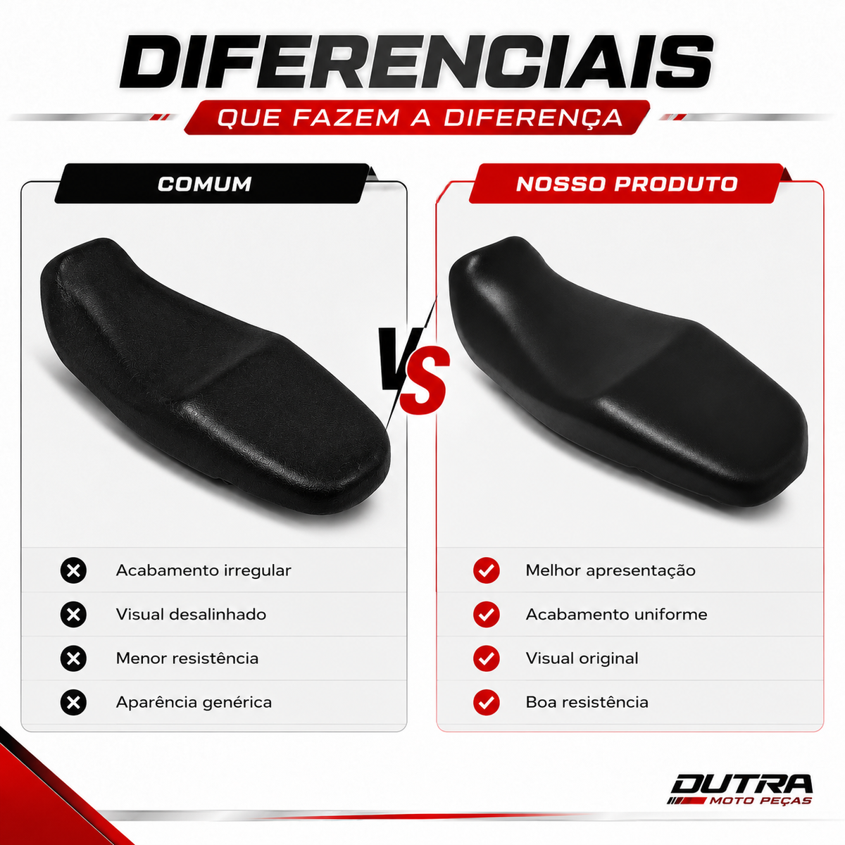 Capa Banco Honda CG Fan Titan Start 125 150 160 Reposição Preta Original