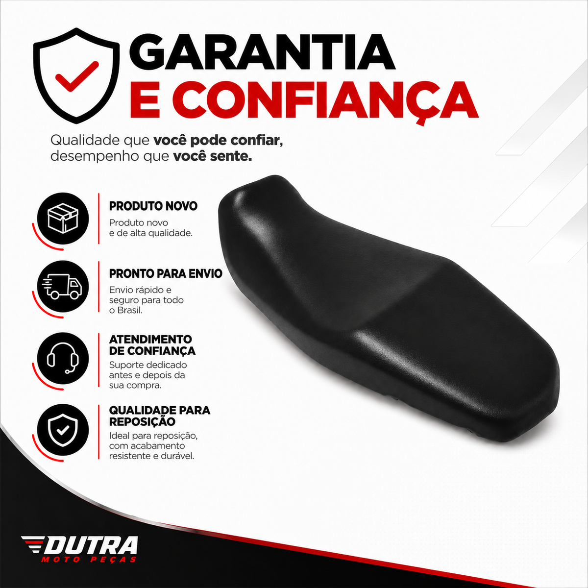 Capa Banco Honda CG Fan Titan Start 125 150 160 Reposição Preta Original