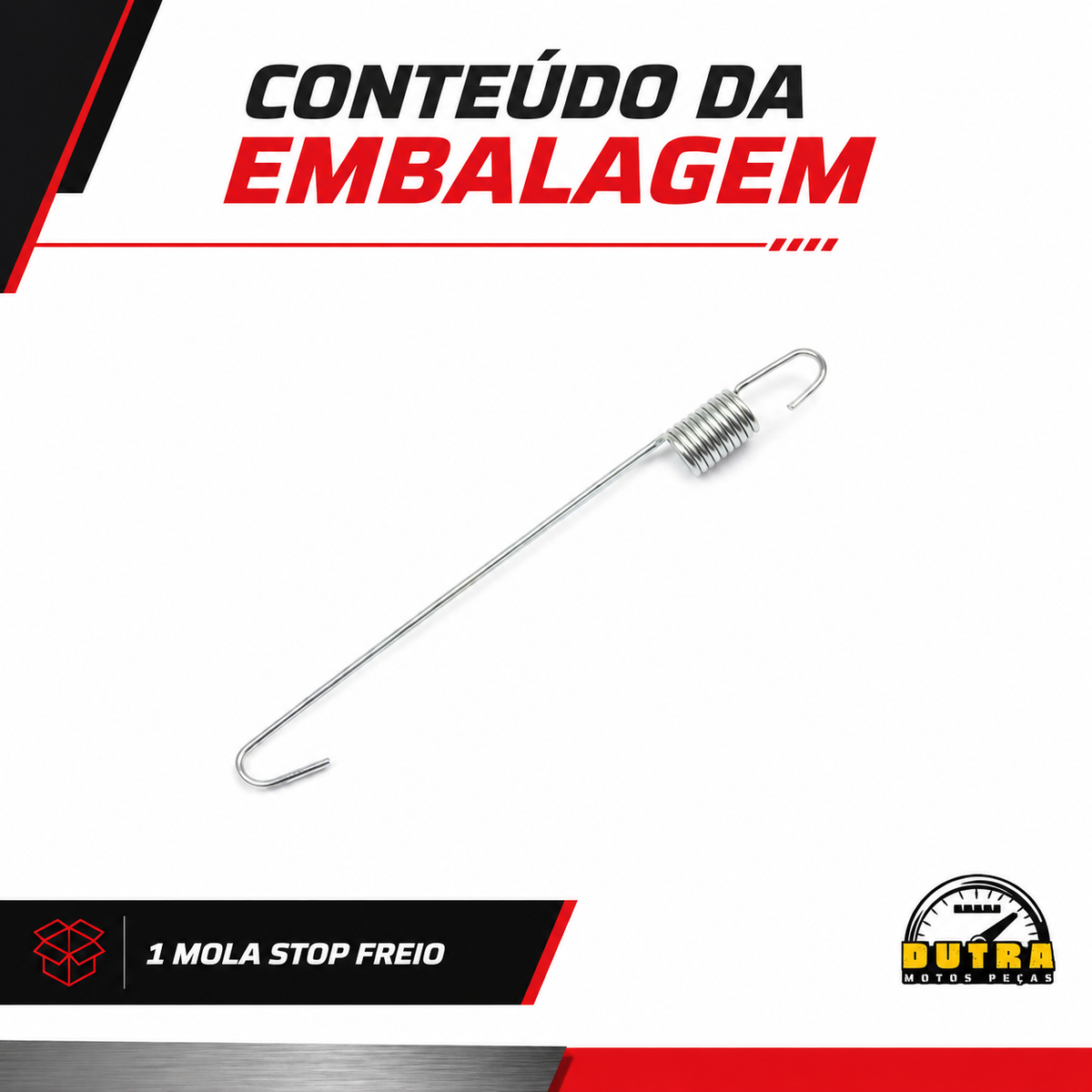 Mola Stop Freio Honda Cg Titan Fan Start 125 150 160