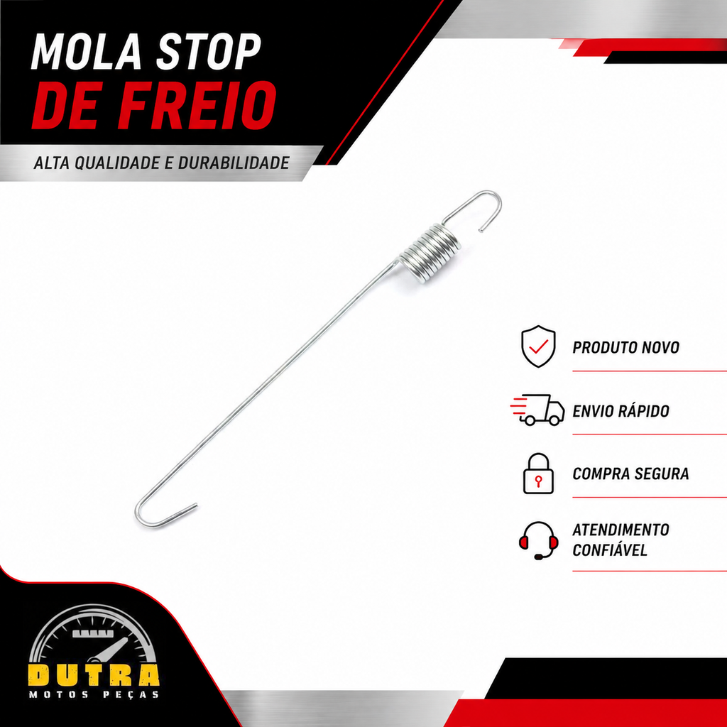 Mola Stop Freio Honda Cg Titan Fan Start 125 150 160