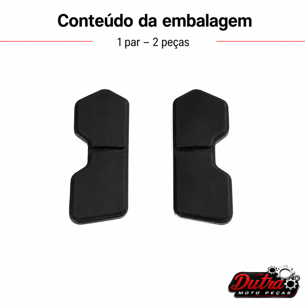 Borrachas Rabeta Bagageiro Bros 125 Bros 150 Bros 160 Xre 300 Xre 190