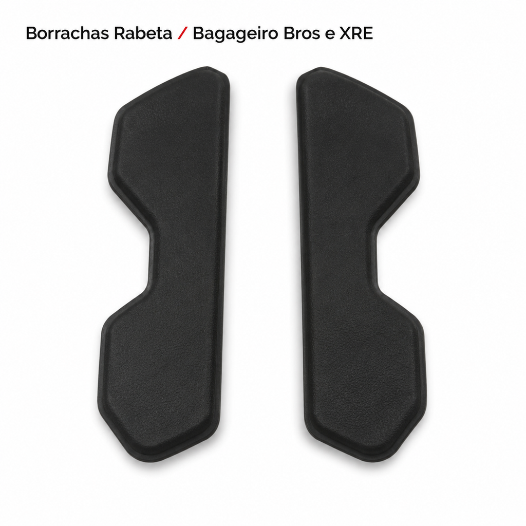 Borrachas Rabeta Bagageiro Bros 125 Bros 150 Bros 160 Xre 300 Xre 190