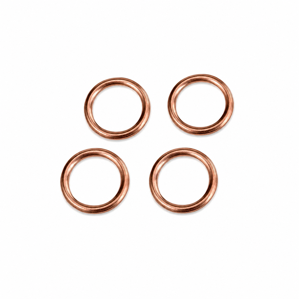 Anel Escape Cg Titan Fan 125 / 150 / 160 Ybr Kit Com 4 Peças