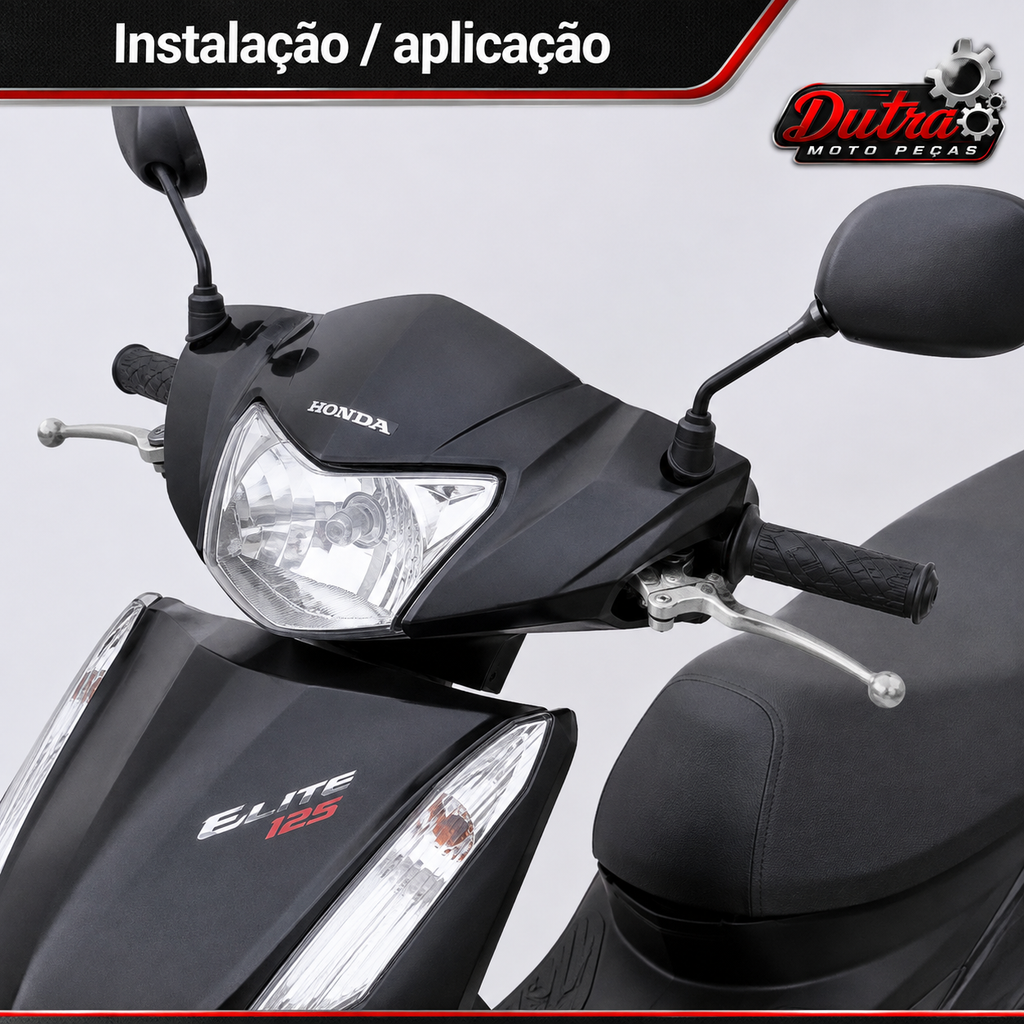 Manete Freio Honda Elite 125 Dianteiro Traseiro Direito Esquerdo 2019 a 2024