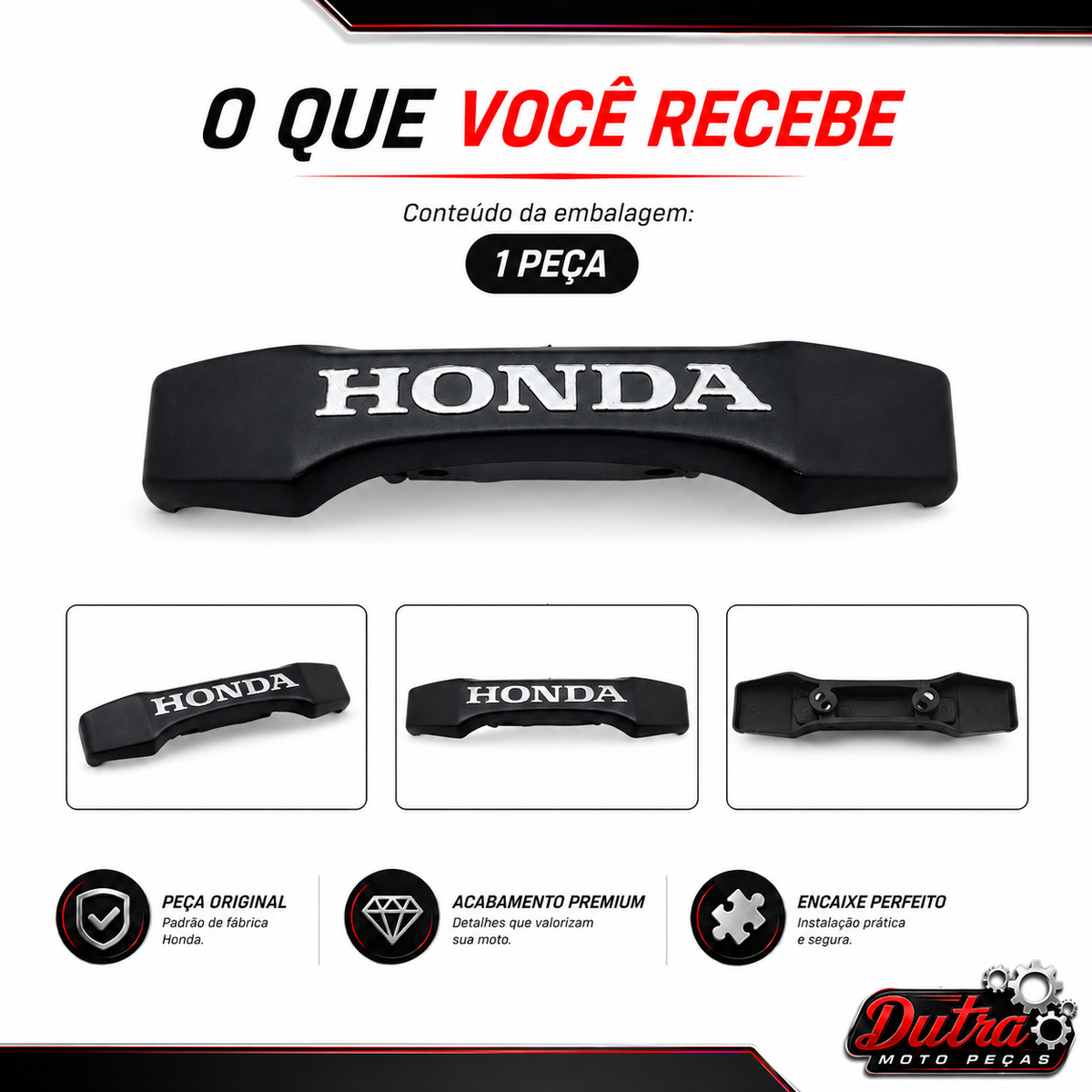 Emblema Frontal Logo Honda CG Titan 150 2004 a 2008 Fan 150 2009 a 2013