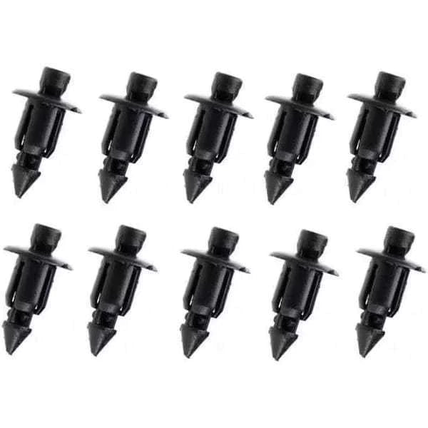 Kit 10 Travas Presilhas 6mm para Carenagem e Rabeta Pop Biz CG 160 PCX CB 300 Fazer Factor