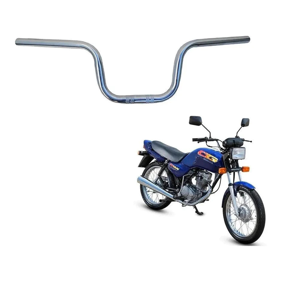 Guidão Cg 125 Titan 95 96 97 98 99 2000 2001 Cromado Polimet