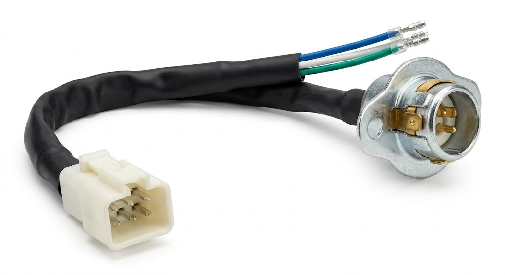 Soquete Farol Biz 125 100 Pop Bros plug Fêmea M5